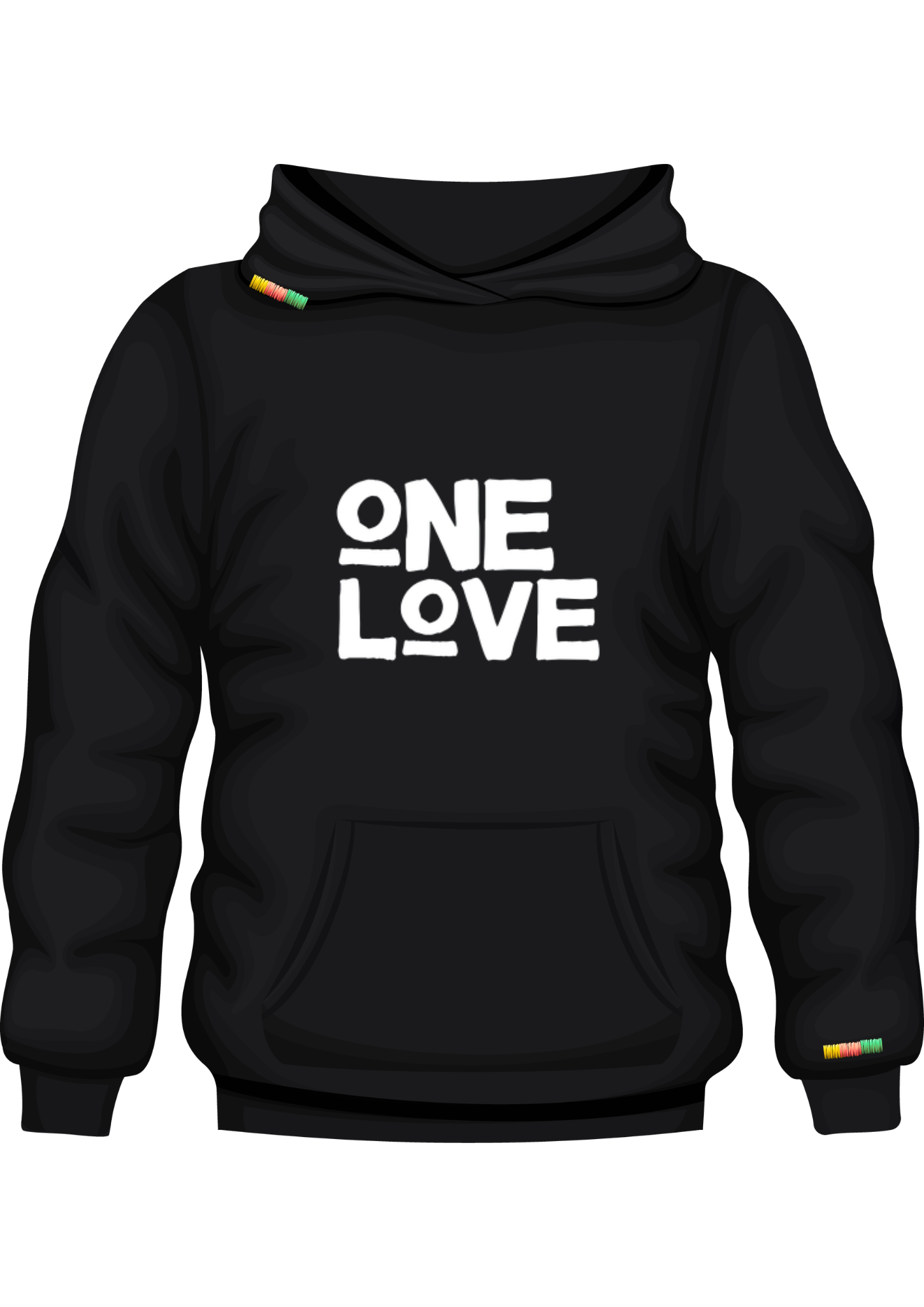Die One Love Hoodie (Net goeie vibes)