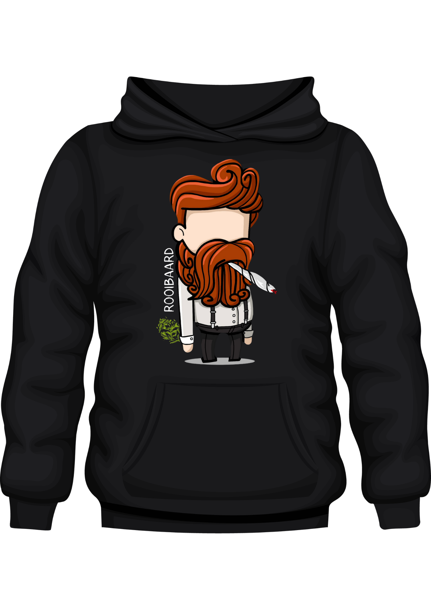 Die "Rooibaard" Hoodie (Plaaslik is beter)