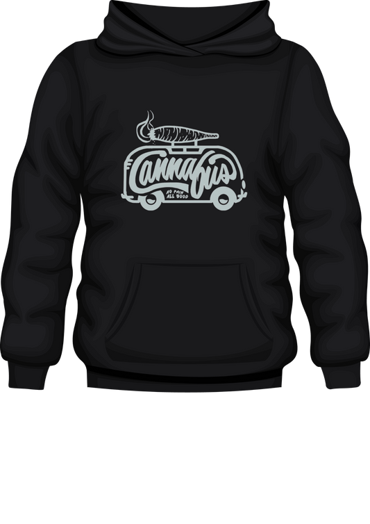Die "Cannabus" Hoody (Klim Op, Ons Gaan Nêrens Heen Nie)