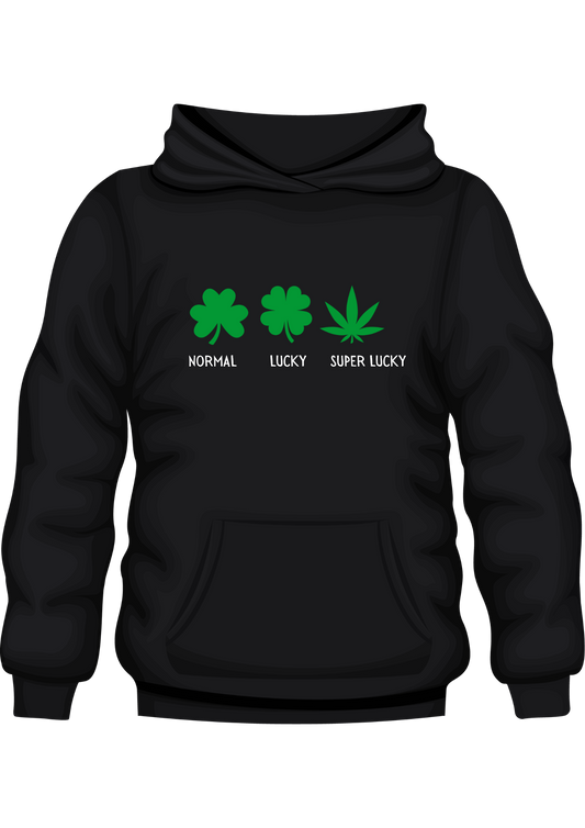 Die "Normal, Lucky, Super Lucky" Hoody (Vat die Boerpot)